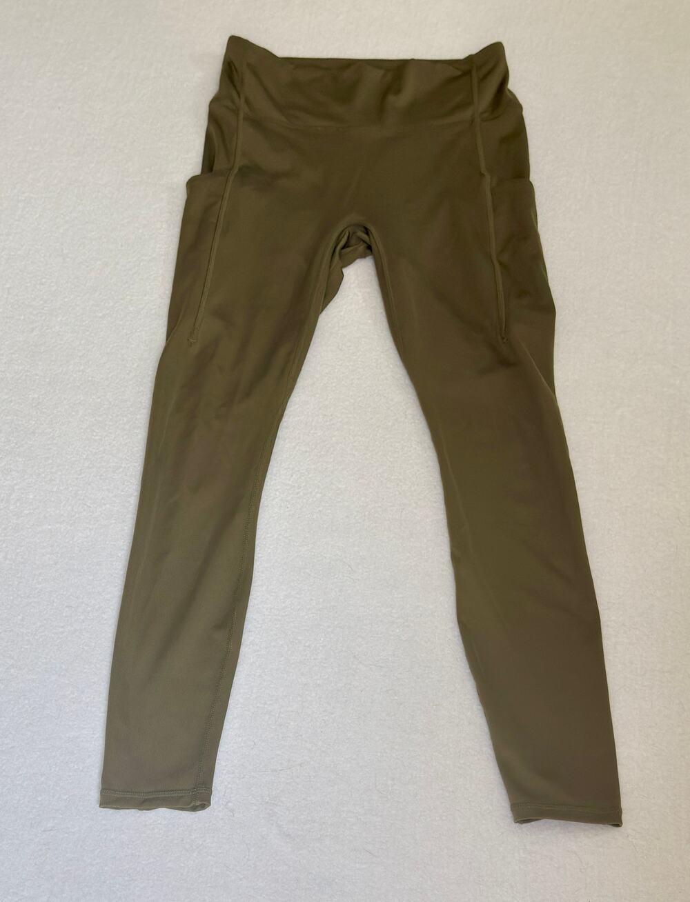 Fabletics Motion365+ Olive Green Pocket Leggings S